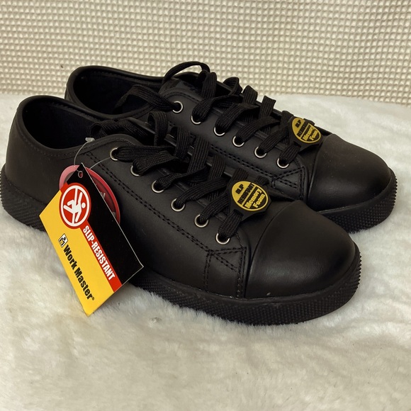 Work Master Black Shoes - Picture 1 of 7